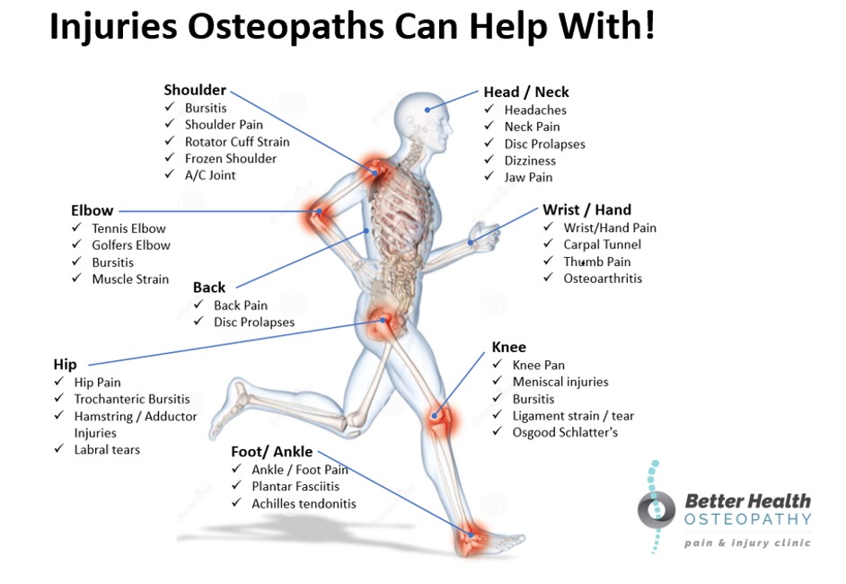 Osteopaths Don't Just Treat Spines (Part 3: Knees matter too) - East  Cornwall Osteopathy
